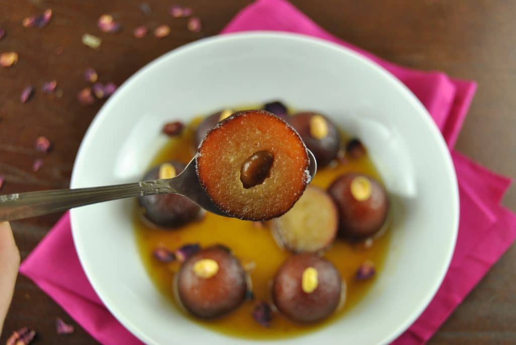 Gulab Jamun (Indian Syrupy Donuts) - Lime Thyme