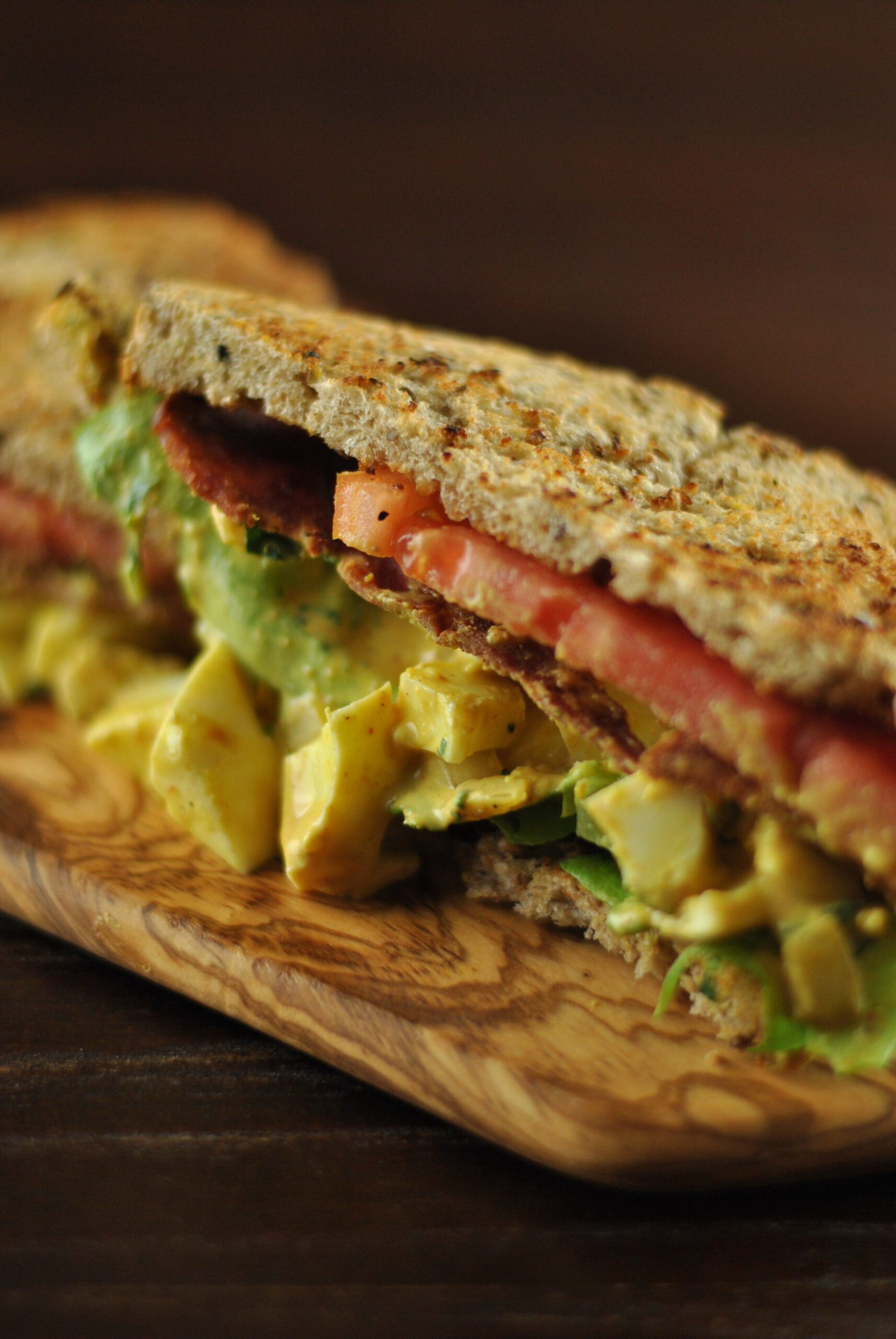 Curried Egg Salad Sandwich - Lime Thyme