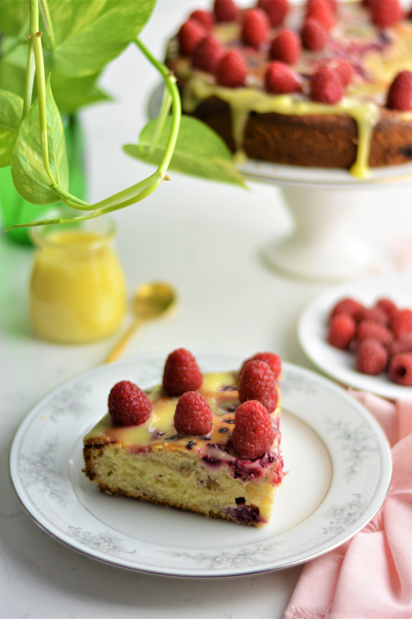 Lemon Rasberry Ricotta Cake Raspberry Lemon Ricotta Cake - Lime Thyme