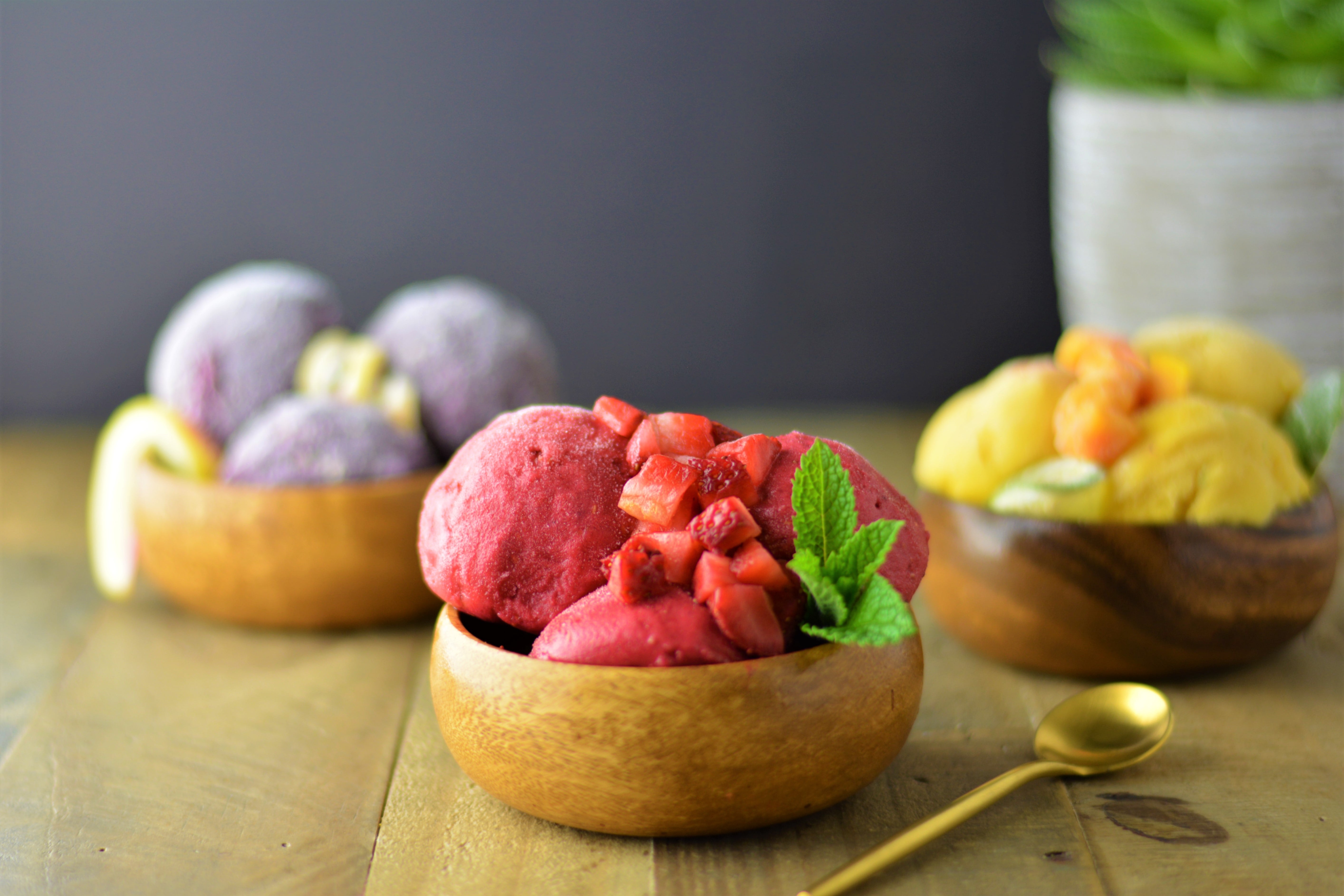 Healthy ice cream - 3 delicious ways!