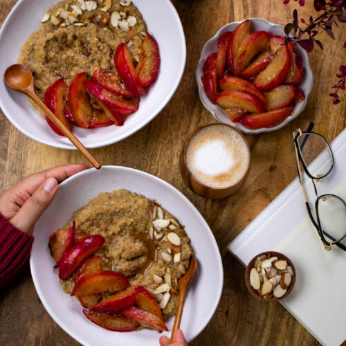 Amaranth Quinoa Breakfast Bowl