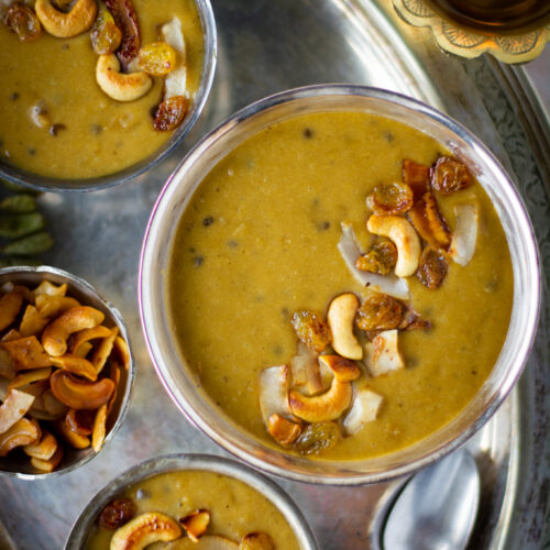 Moong dal payasam