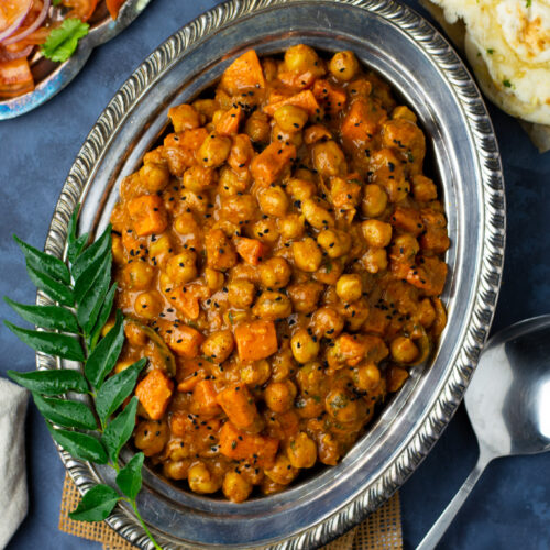 The best south Indian sweet potato chickpea coconut curry sweet potato chickpea coconut curry