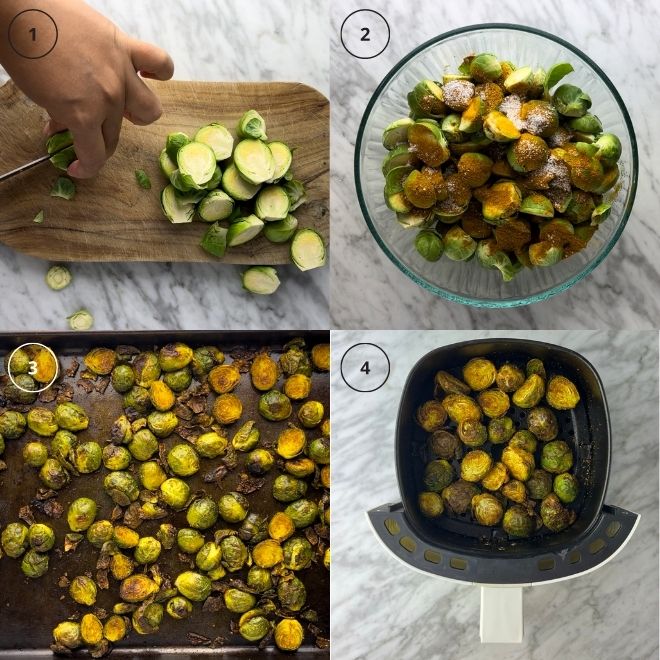 How to make indian brussel sprouts